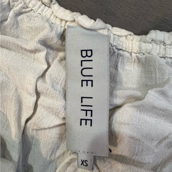 Blue Life Off White Romper Size XS - Picture 3 of 5